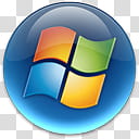 Apple and Windows s, Windows, Windows Vista icon transparent background PNG clipart