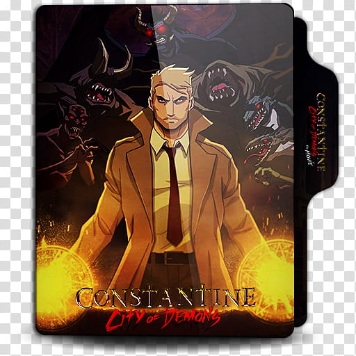Constantine City of Demons  folder icon, Templates  transparent background PNG clipart