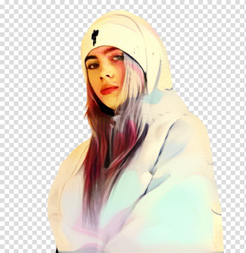 Billie Eilish, American Singer, Music, Celebrity, Clothing, Portrait, Hoodie, Shorts transparent background PNG clipart