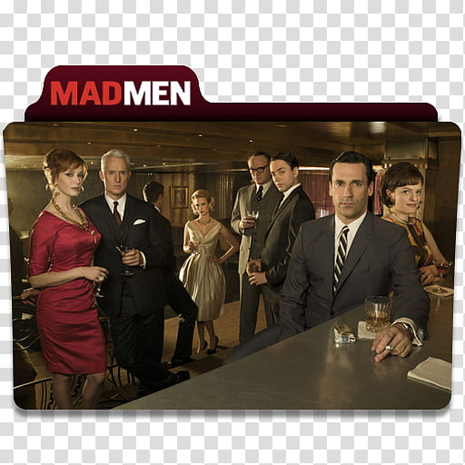 Mad Men Folder Icon, Mad Men  transparent background PNG clipart