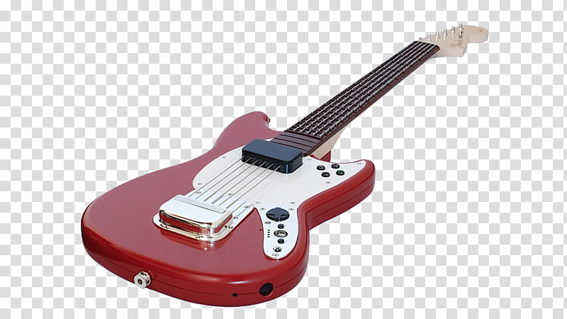 red and white electric guitar transparent background PNG clipart