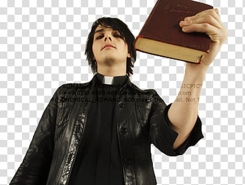 Gerard Way transparent background PNG clipart