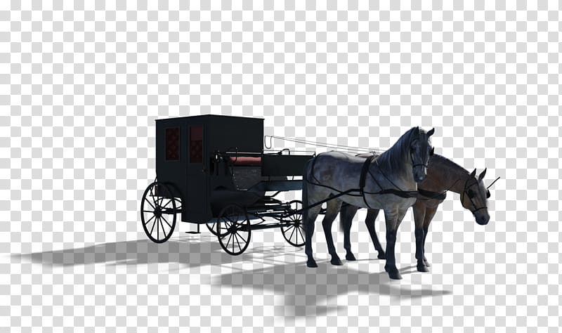 horse and buggy wagon vehicle horse harness carriage, Cart, Chariot, Horse Supplies transparent background PNG clipart