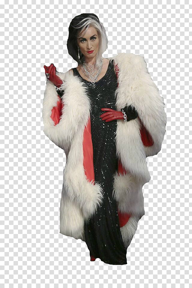 Victoria Smurfit as Cruella de Vil OUAT S transparent background PNG clipart