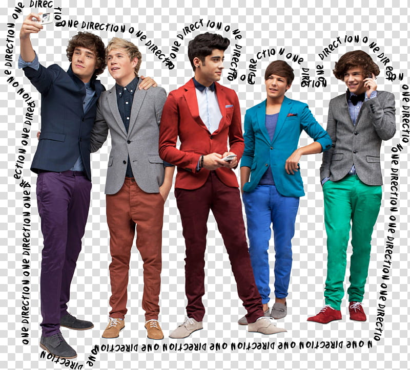 n One Direction con texto, One Direction transparent background PNG clipart