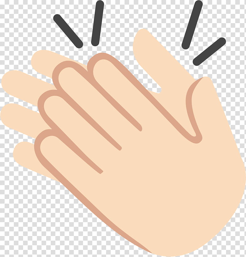 Clapping Emoji, Applause, Hand, Drawing, Finger, Skin, Gesture, Thumb transparent background PNG clipart