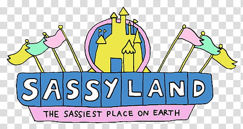 More s, Sassy Land logo transparent background PNG clipart