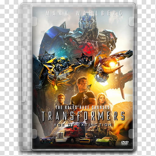 DVD  Transformers Age Of Extinction, Transformers Age Of Extinction  icon transparent background PNG clipart