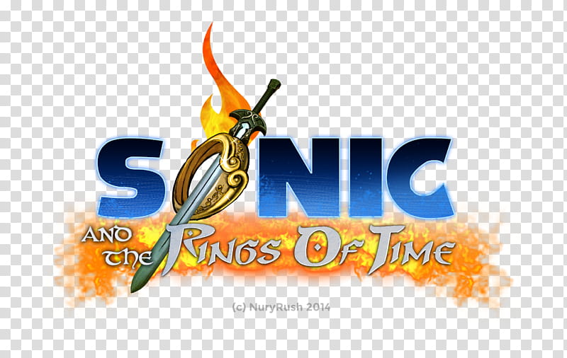 Sonic And The Rings Of Time Logo transparent background PNG clipart