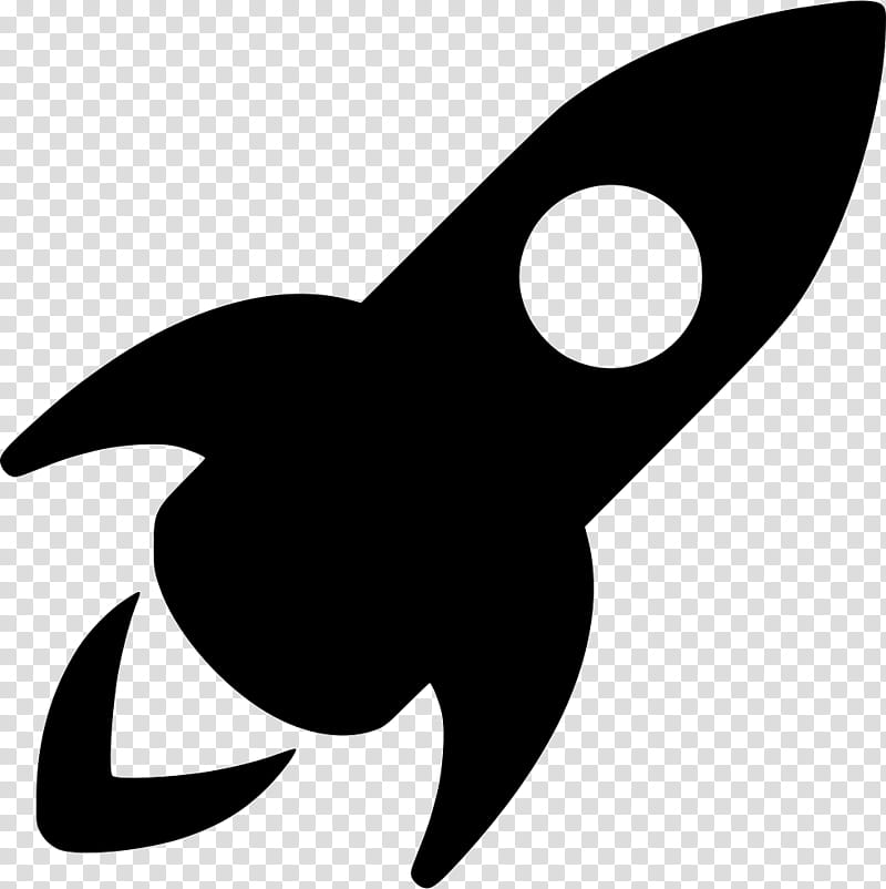 Cartoon Rocket, Rocket Launch, Spacecraft, Space Launch, Drawing, Business, Logo, Black And White transparent background PNG clipart