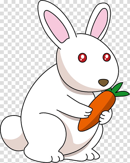 Easter Bunny, Rabbit, Hare, Poster, Whiskers, White, Nose, Tail transparent background PNG clipart