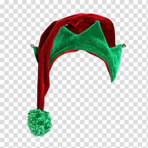 THIRD CHRISTMAS, red and green Christmas hat transparent background PNG clipart