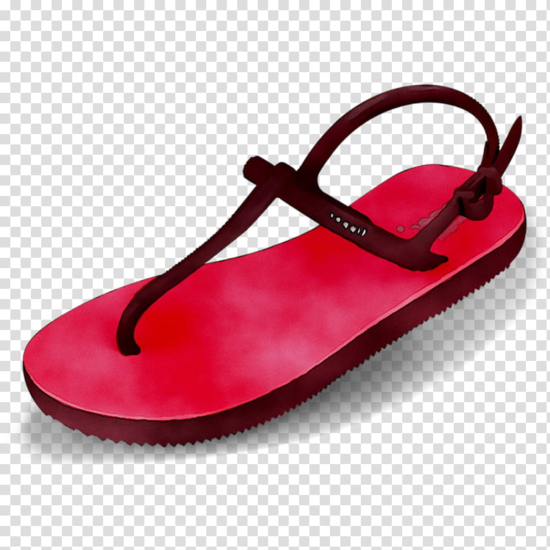 Flipflops Footwear, Shoe, Walking, Maroon, Red, Slingback, Sandal, Magenta transparent background PNG clipart