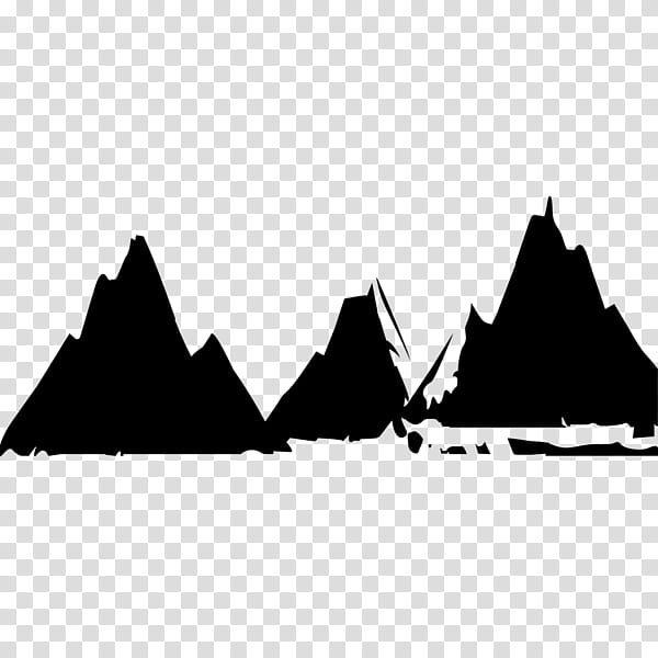 White Tree, Black White M, Triangle, Black M, Blackandwhite, Landscape, Mountain, Pyramid transparent background PNG clipart