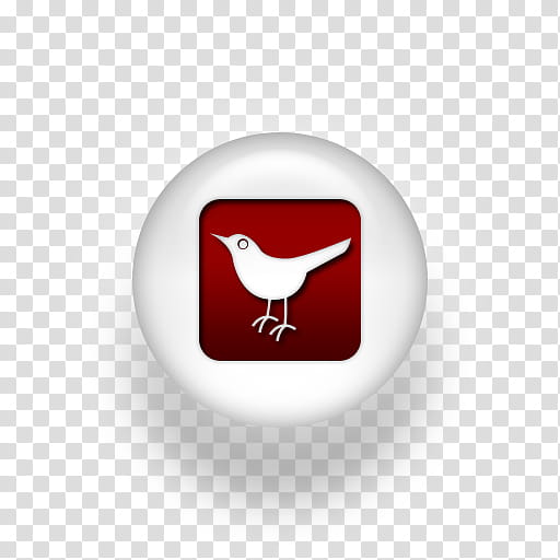  Red Pearl Soc Media Icons, twitter bird square webtreatsetc transparent background PNG clipart