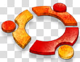 Human O Grunge, start-here-ubuntu icon transparent background PNG clipart