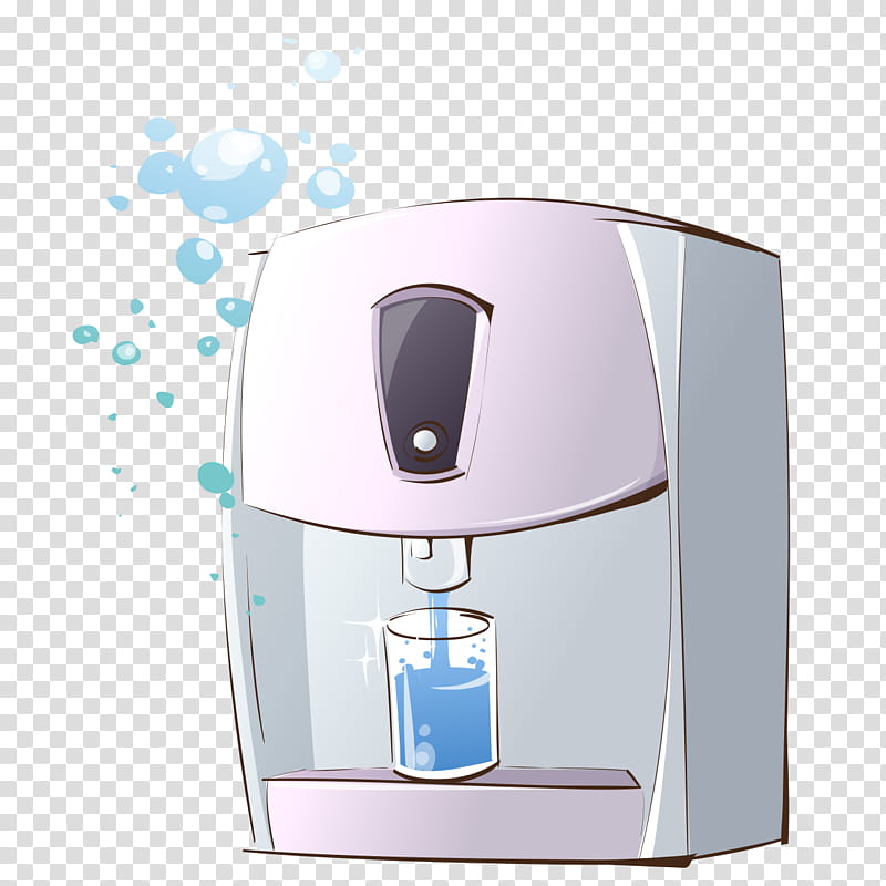 Water, Water Dispensers, Home Appliance, Cartoon, Drinking, Drip Coffee Maker, Kitchen Appliance, Water Cooler transparent background PNG clipart