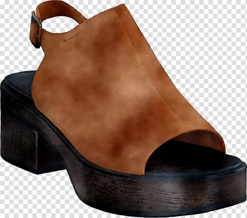 Suede Footwear, Shoe, Sandal, Walking, Brown, Leather, Tan, Slingback transparent background PNG clipart