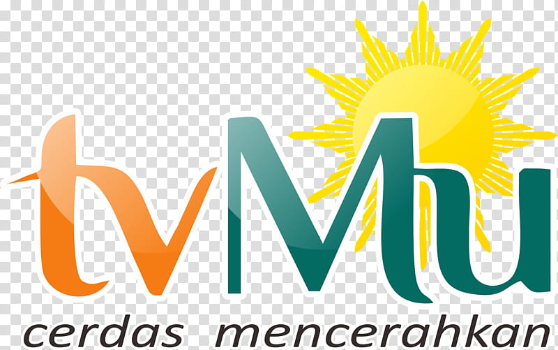 Tv, Logo, Television, Muhammadiyah, Logo Tv, Yellow, Text, Line transparent background PNG clipart