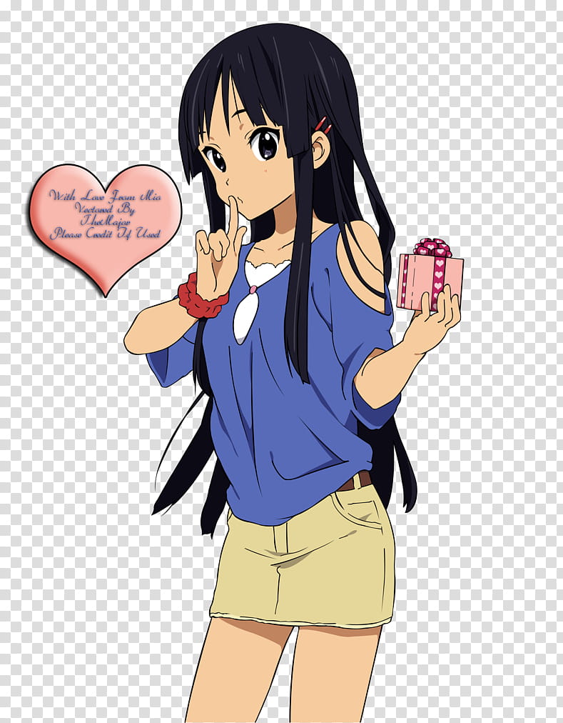 Renders Mio Akiyama transparent background PNG clipart