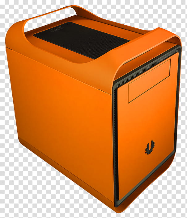 Orange, Computer Cases Housings, Power Supply Unit, Bitfenix, MicroATX, Bitfenix Prodigy, Conventional Pci, Power Converters transparent background PNG clipart