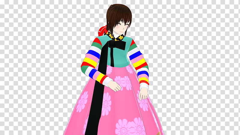 Hanbok Clothing, Chima Jeogori, Koreans, South Korea, Hetalia Axis Powers, Outerwear, Costume, Pink transparent background PNG clipart