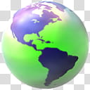 SummerGlass Globe Amerika Icon, AcMidBlgrnRomaSphx, planet earth transparent background PNG clipart