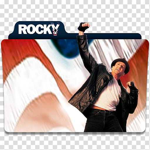 Rocky Collection Folder Icon, Rocky V transparent background PNG clipart