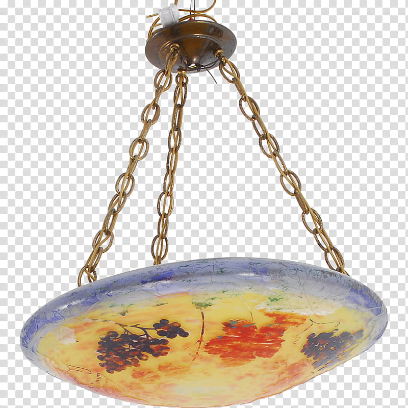 Oil, Pendant Light, Cameo Glass, Daum, Chandelier, Light Fixture, Lighting, Electric Light transparent background PNG clipart