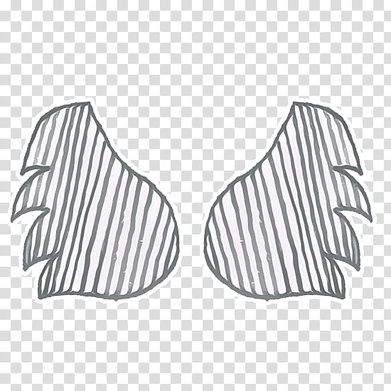 Doodle , gray wings artwork transparent background PNG clipart