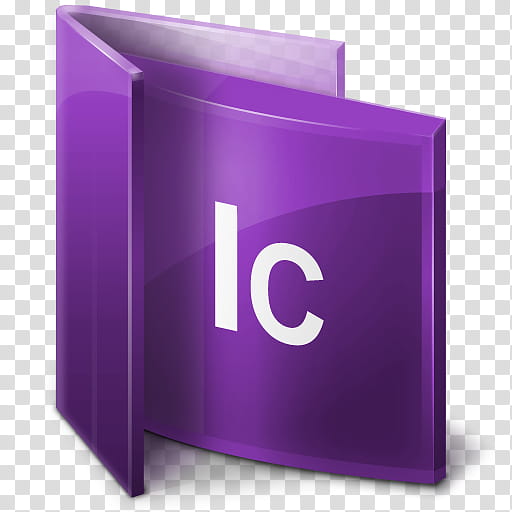 Adobe Folders, purple IC file extension icon transparent background PNG clipart