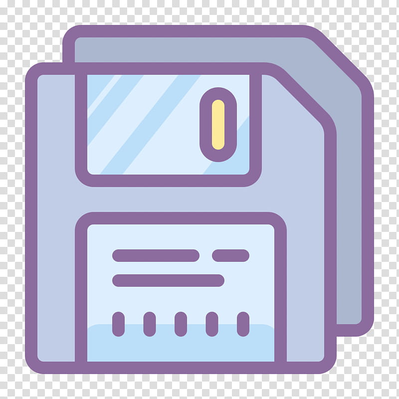 Floppy Disk Violet, Computer, Button, Microsoft Word, Computer Software, Disk Storage, Data Storage, Purple transparent background PNG clipart