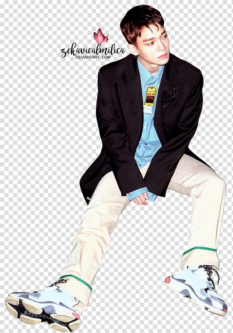 EXO CBX Chen Blooming Days, Chen from EXO transparent background PNG clipart