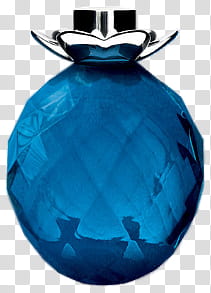 Parfumes Set , blue glass perfume bottle transparent background PNG clipart