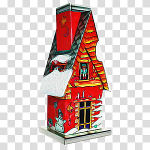 Christmas decoration, Bird Feeder, Interior Design, House, Birdhouse, Figurine, Cottage transparent background PNG clipart thumbnail