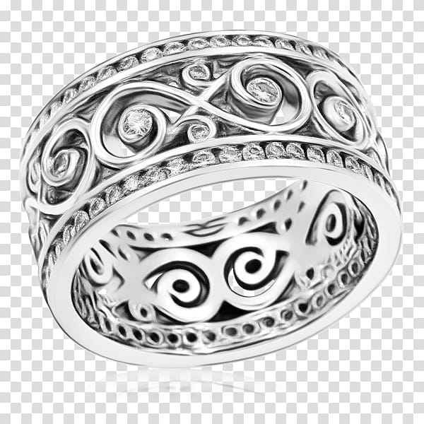 Wedding Ring Silver, Body Jewellery, Platinum, Human Body, Metal, Titanium Ring, Wedding Ceremony Supply, Diamond transparent background PNG clipart