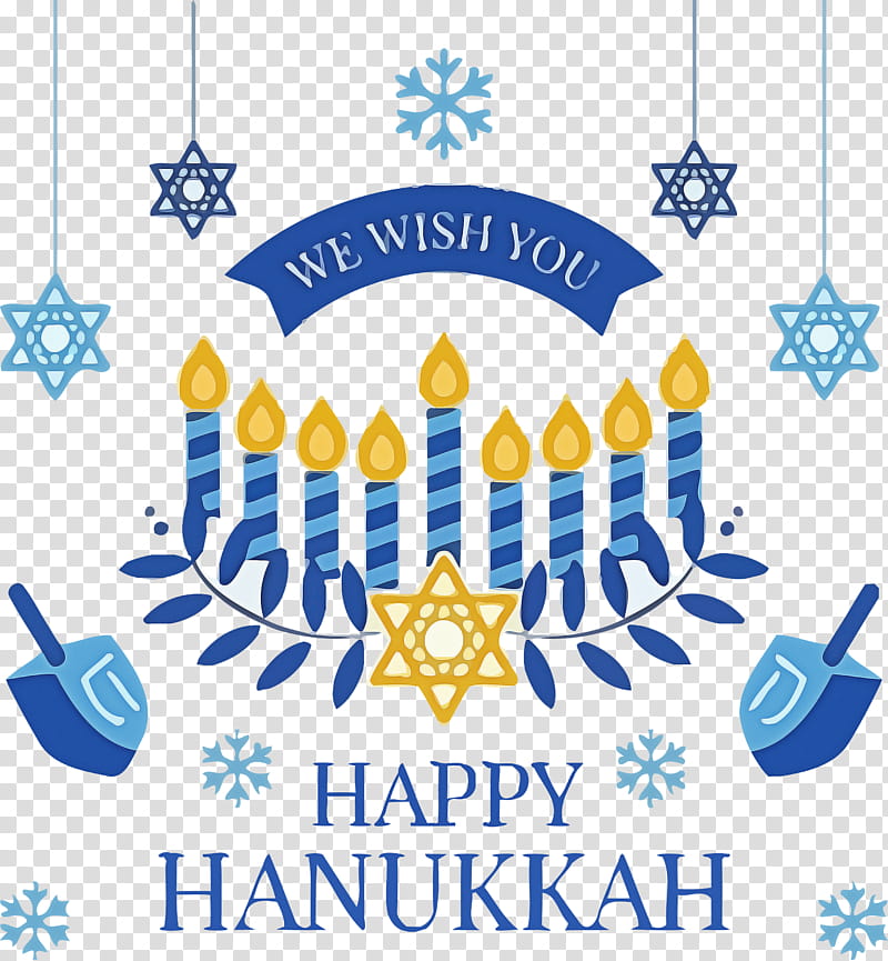 Happy Hanukkah Hanukkah, Line, Logo, Symbol, Emblem transparent background PNG clipart