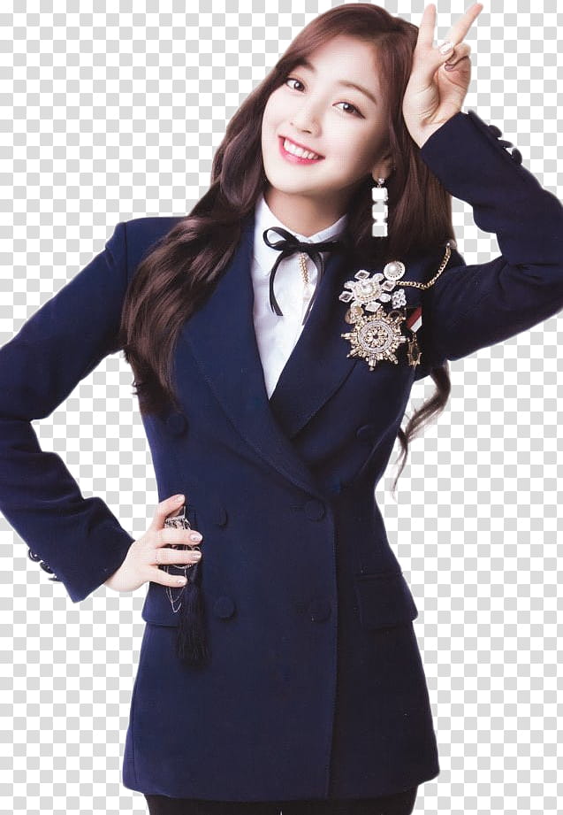 Jihyo TWICE ONCE nd TWICEZINE transparent background PNG clipart