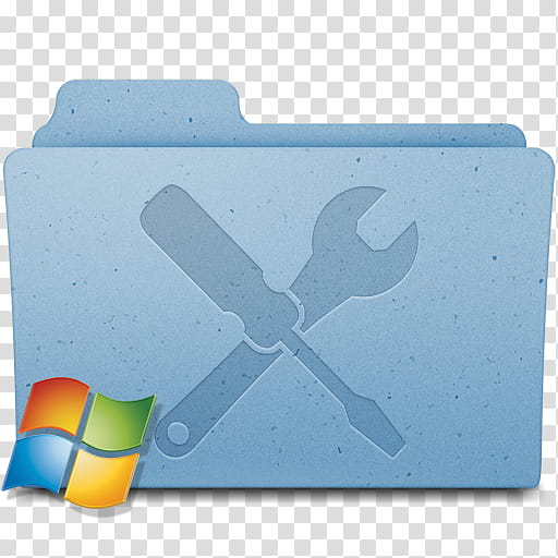 Mac Win Folders, Microsoft Settings folder transparent background PNG clipart