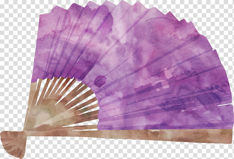October, Hand Fan, Net, October 19, J, Tag, Decorative Fan, Purple transparent background PNG clipart