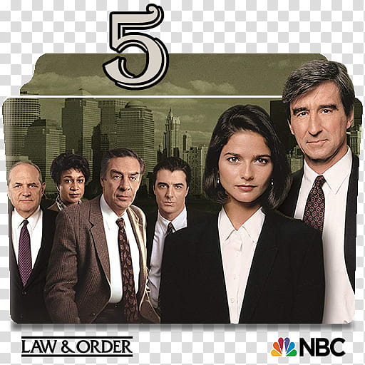 Law and Order TOS series and season folder icons, Law & Order TOS S ( transparent background PNG clipart
