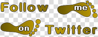 Follow Me On Twitter, Follow Me On Twitter  transparent background PNG clipart