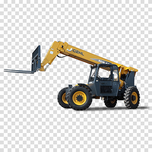 Crane Vehicle, Telescopic Handler, Heavy Machinery, Gehl Company, Forklift, Telescoping, Construction, Manitou Group transparent background PNG clipart