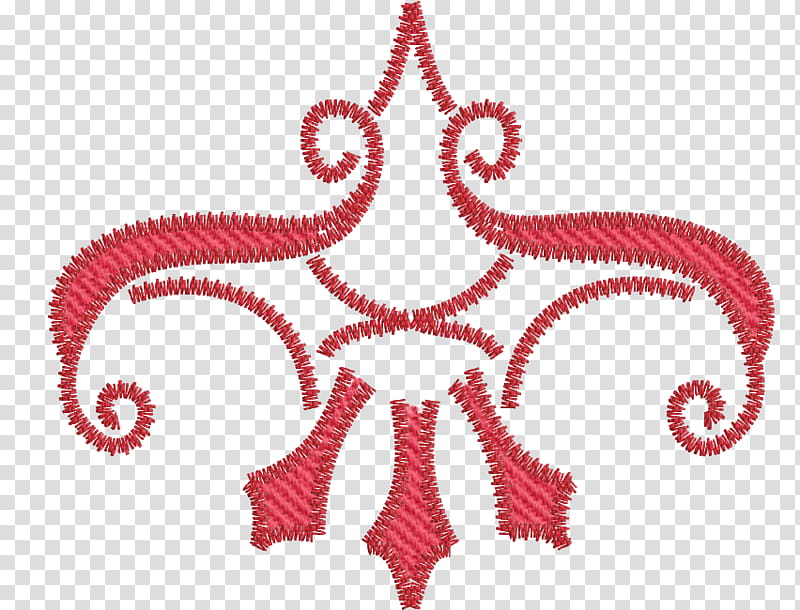 embroidery, red cross-stitch bell illustration transparent background PNG clipart