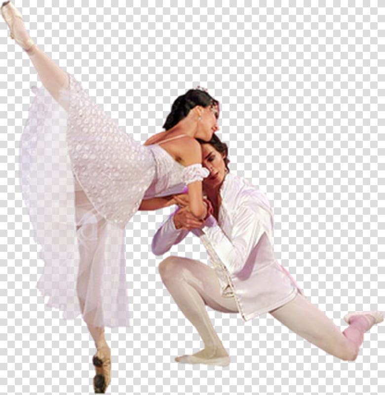 Dancers, man and woman dancing ballet transparent background PNG clipart