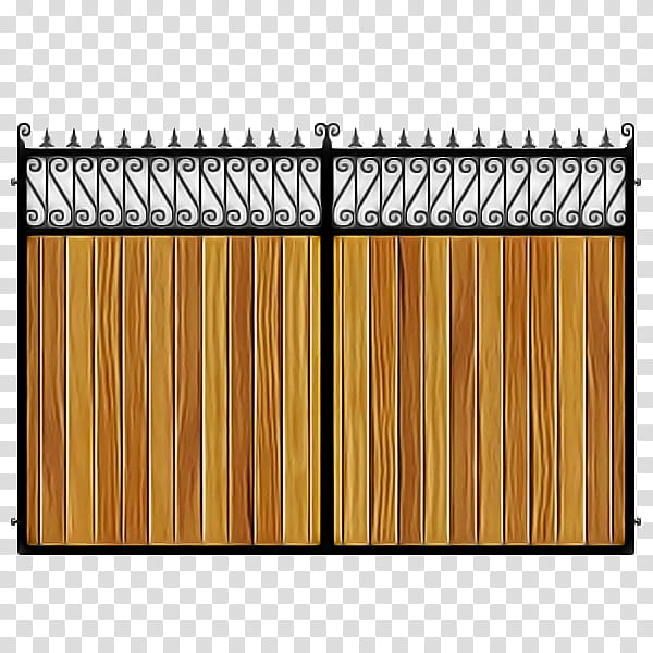 Metal, Fence Pickets, Gate, Wrought Iron, Iron Railing, Wood, Lumber, Wood Stain transparent background PNG clipart