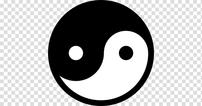 Smiley Face, Yin And Yang, Symbol, Facial Expression, Emoticon, Eye, Computer Font, Emotion transparent background PNG clipart