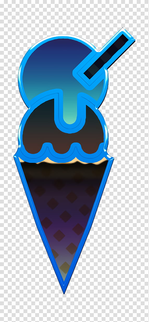 Gastronomy Set icon Summer icon Ice cream icon, Blue, Cobalt Blue, Electric Blue, Azure, Logo, Symbol, Emblem transparent background PNG clipart