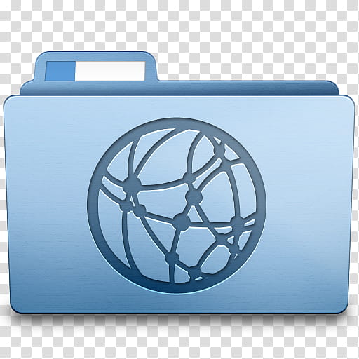 Folder Replacement, blue ball folder icon transparent background PNG clipart