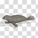 Spore creature Harbour seal  transparent background PNG clipart